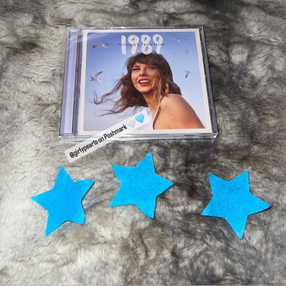 Taylor Swift 1989 (Taylor's Version) Crystal Skies Blue Edition Deluxe CD